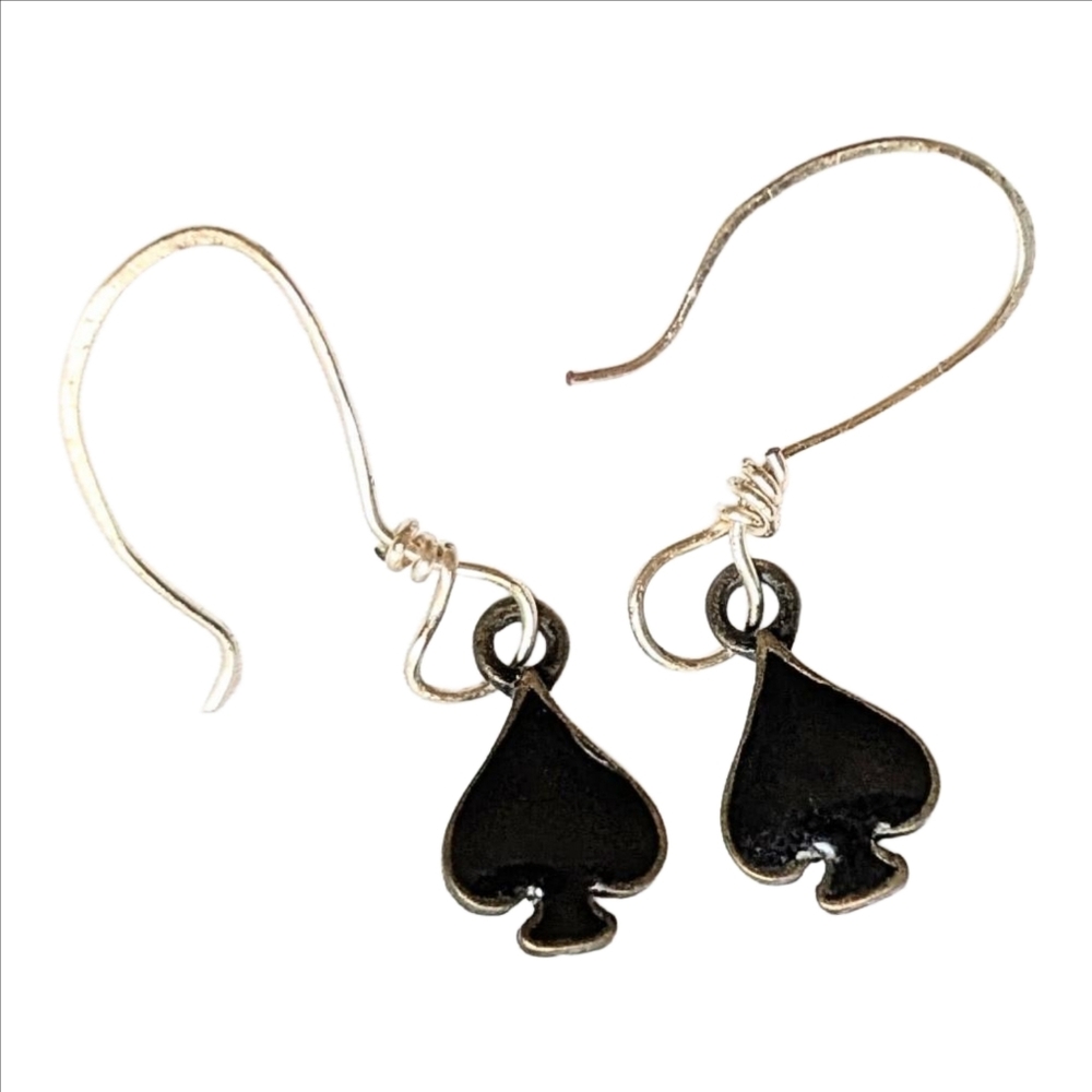 Ace Of Spades Earrings